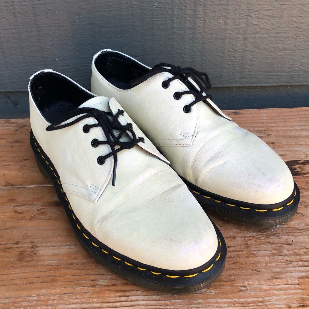 Dr. Martens 1461 White Glitter